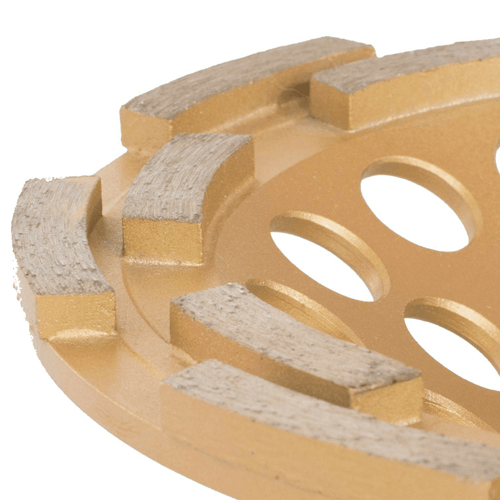 7" Low-Vibration Double Row Diamond Cup Wheel Alt 2 - Image