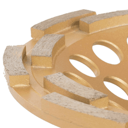 7" Low-Vibration Double Row Diamond Cup Wheel Alt 2 - Image