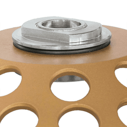 7" Low-Vibration Double Row Diamond Cup Wheel Alt 3 - Image