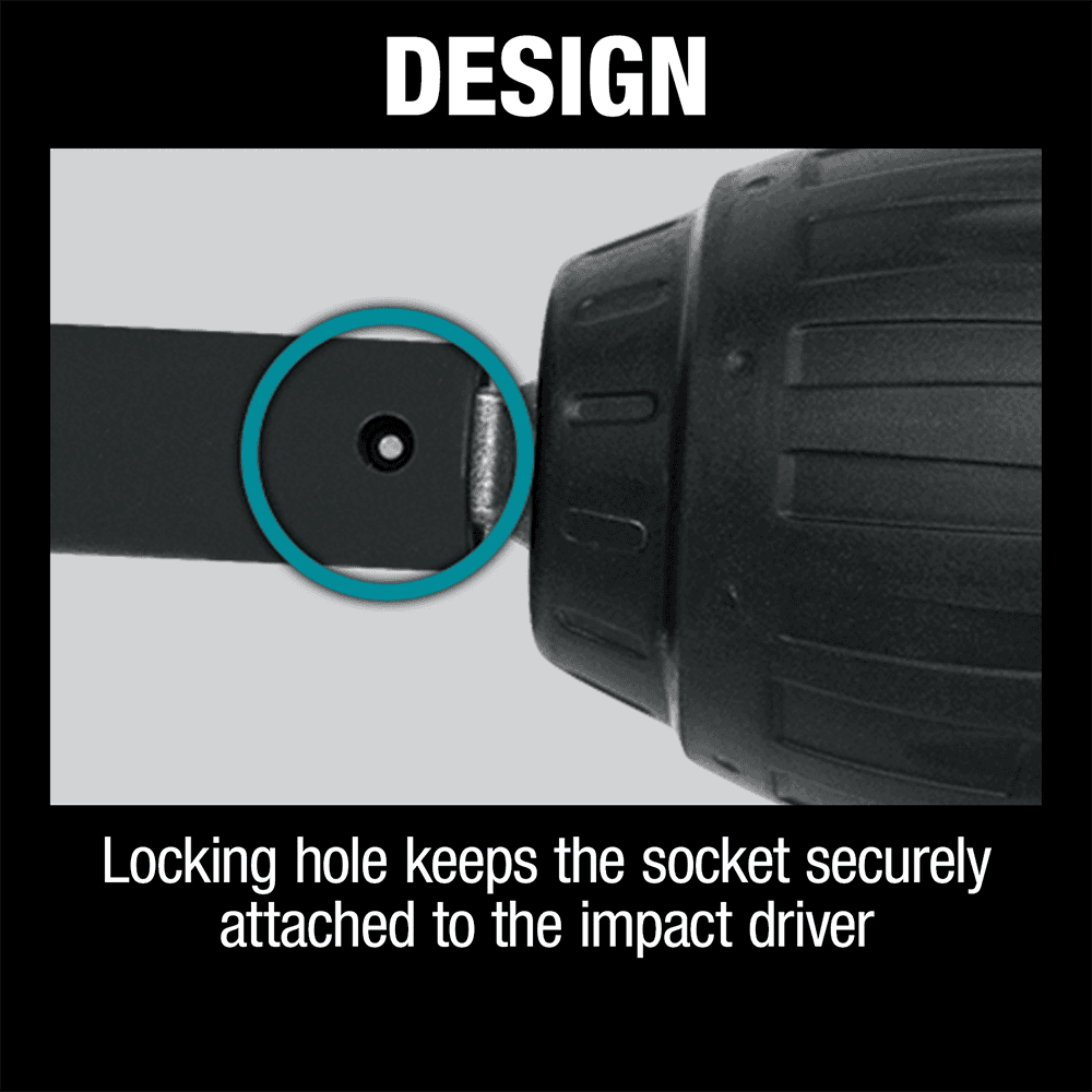 3/8" Deep Well SAE Impact Socket, 1/2" Drive Alt 5 - Image