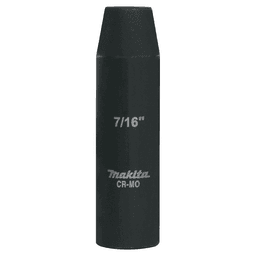 7/16" Deep Well SAE Impact Socket, 1/2" Drive Main - Image