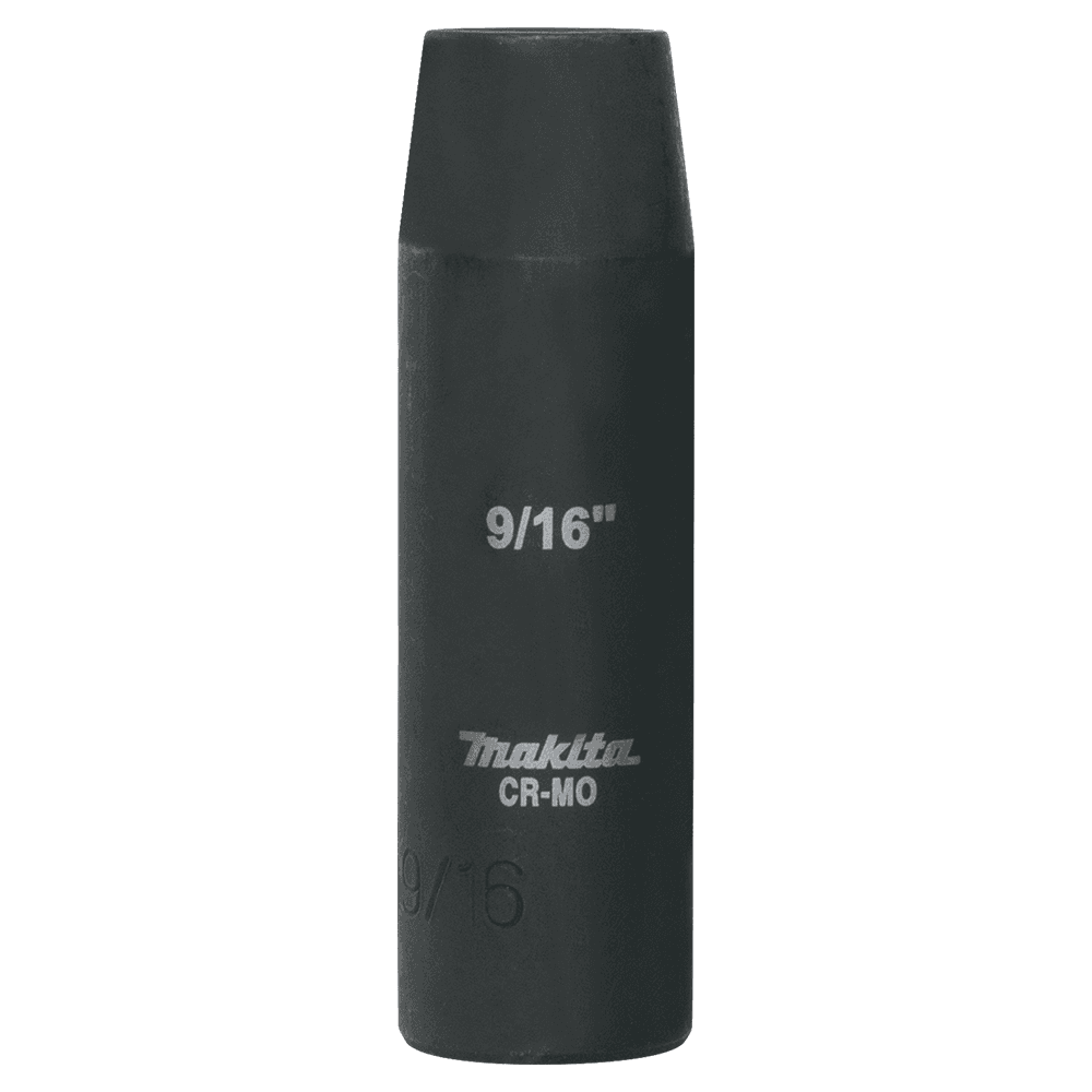 9/16" Deep Well SAE Impact Socket, 1/2" Drive Main - Image