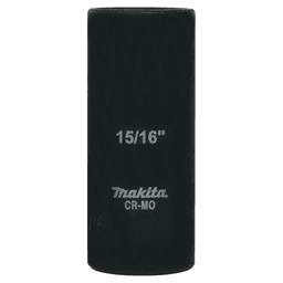 15/16" Deep Well SAE Impact Socket, 1/2" Drive Main - Image