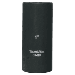 1" Deep Well SAE Impact Socket, 1/2" Drive Main - Image