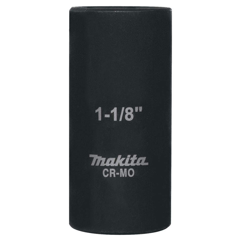 1-1/8" Deep Well SAE Impact Socket, 1/2" Drive Main - Image