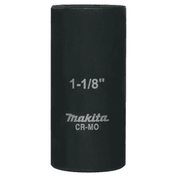1-1/8" Deep Well SAE Impact Socket, 1/2" Drive Main - Image
