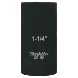 1-1/4" Deep Well SAE Impact Socket, 1/2" Drive Main - Image