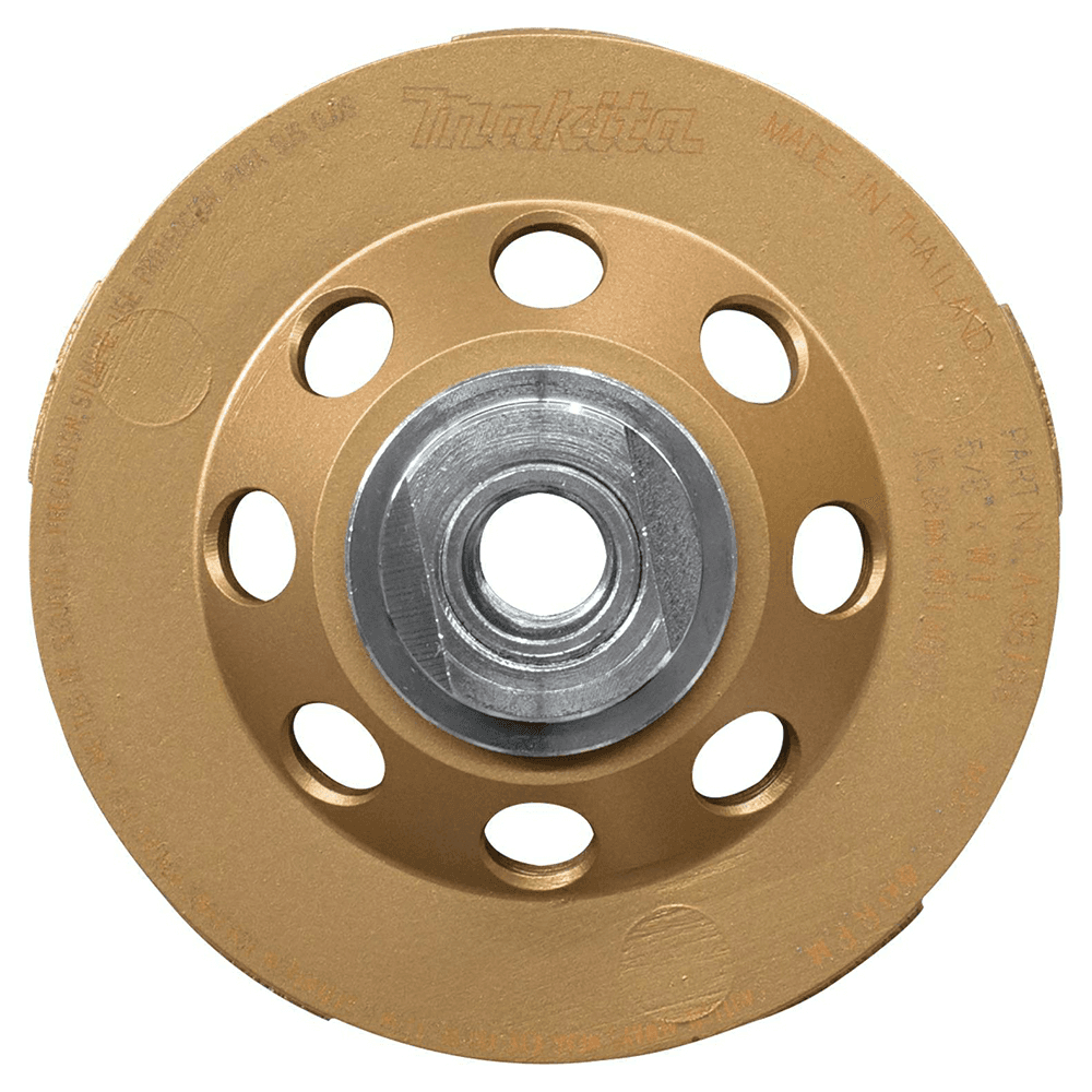 4-1/2" Low-Vibration 8 Segment Turbo Diamond Cup Wheel Alt 1 - Image