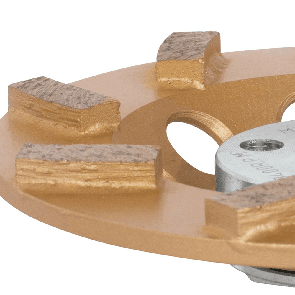 4-1/2" Low-Vibration 8 Segment Turbo Diamond Cup Wheel Alt 2 - Image
