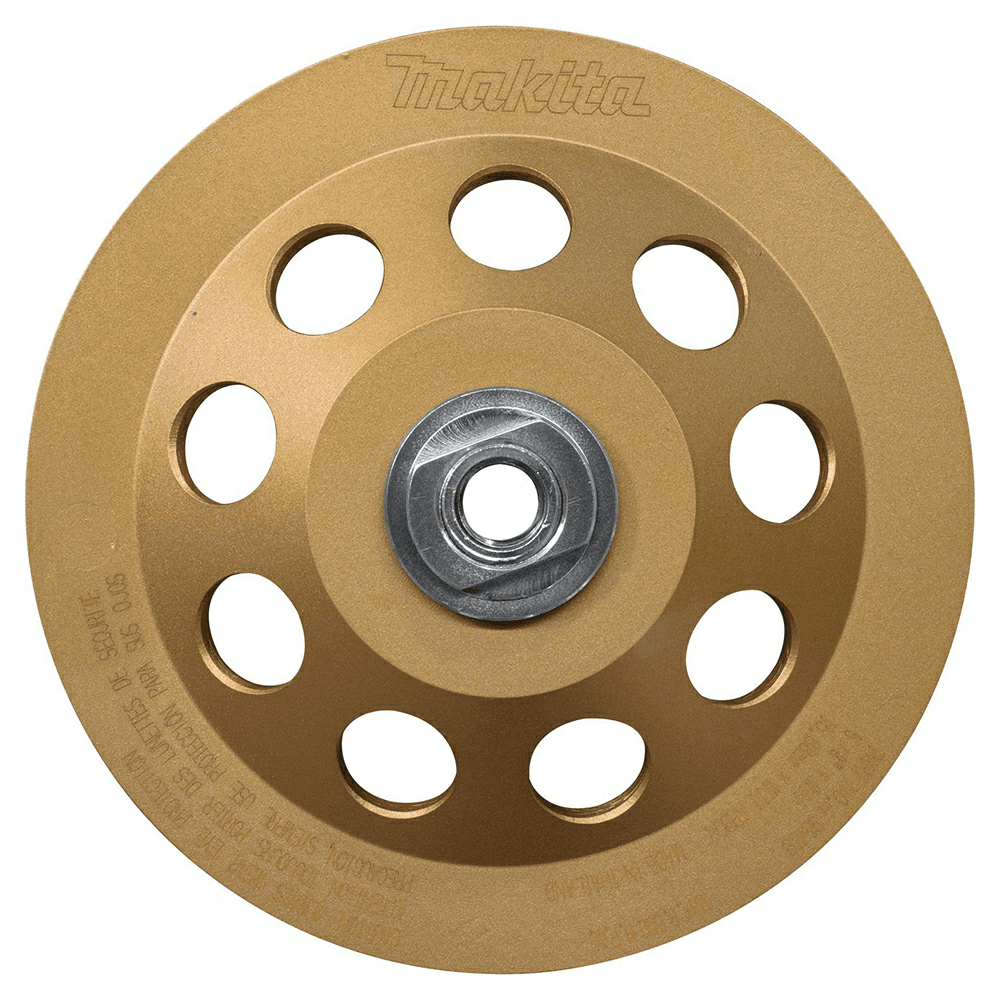 7" Low-Vibration 12 Segment Turbo Diamond Cup Wheel Alt 1 - Image