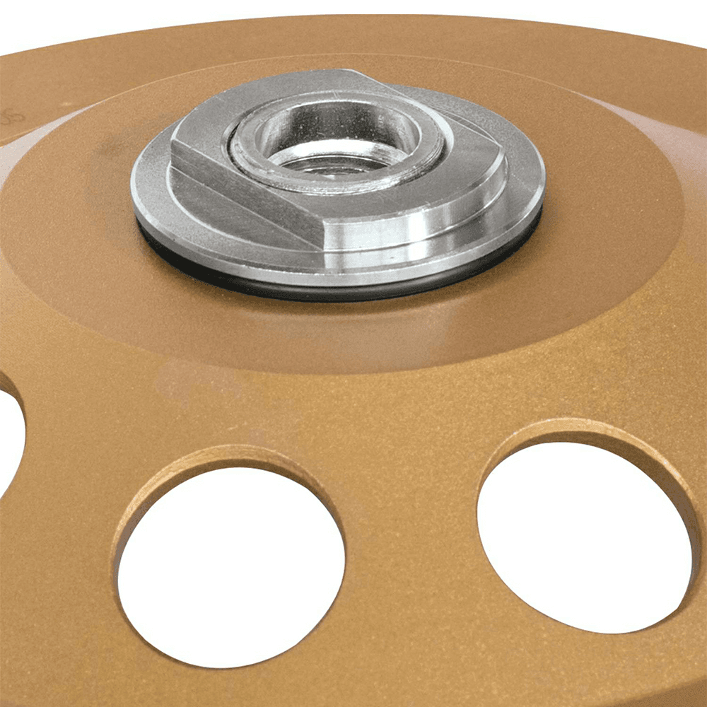 7" Low-Vibration 12 Segment Turbo Diamond Cup Wheel Alt 3 - Image