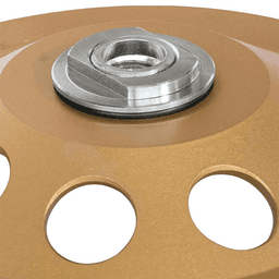 7" Low-Vibration 12 Segment Turbo Diamond Cup Wheel Alt 3 - Image