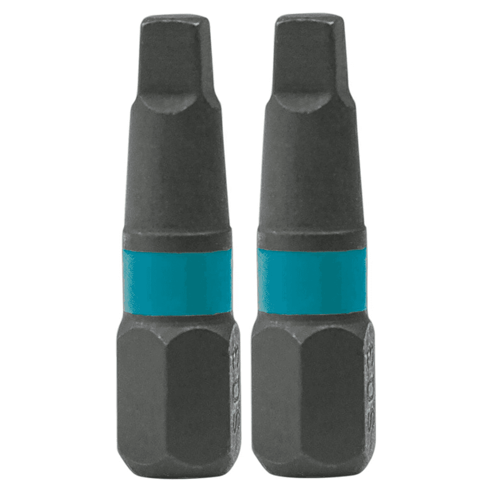 #3 x 1" ImpactX Square Drive Recess Insert Bit (2/Pack) Main - Image