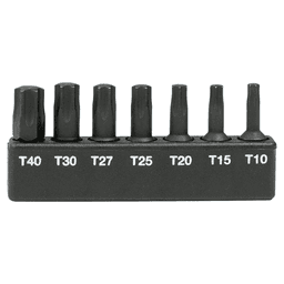 1" ImpactX 7-Piece Torx Drive Insert Bit Set Main - Image
