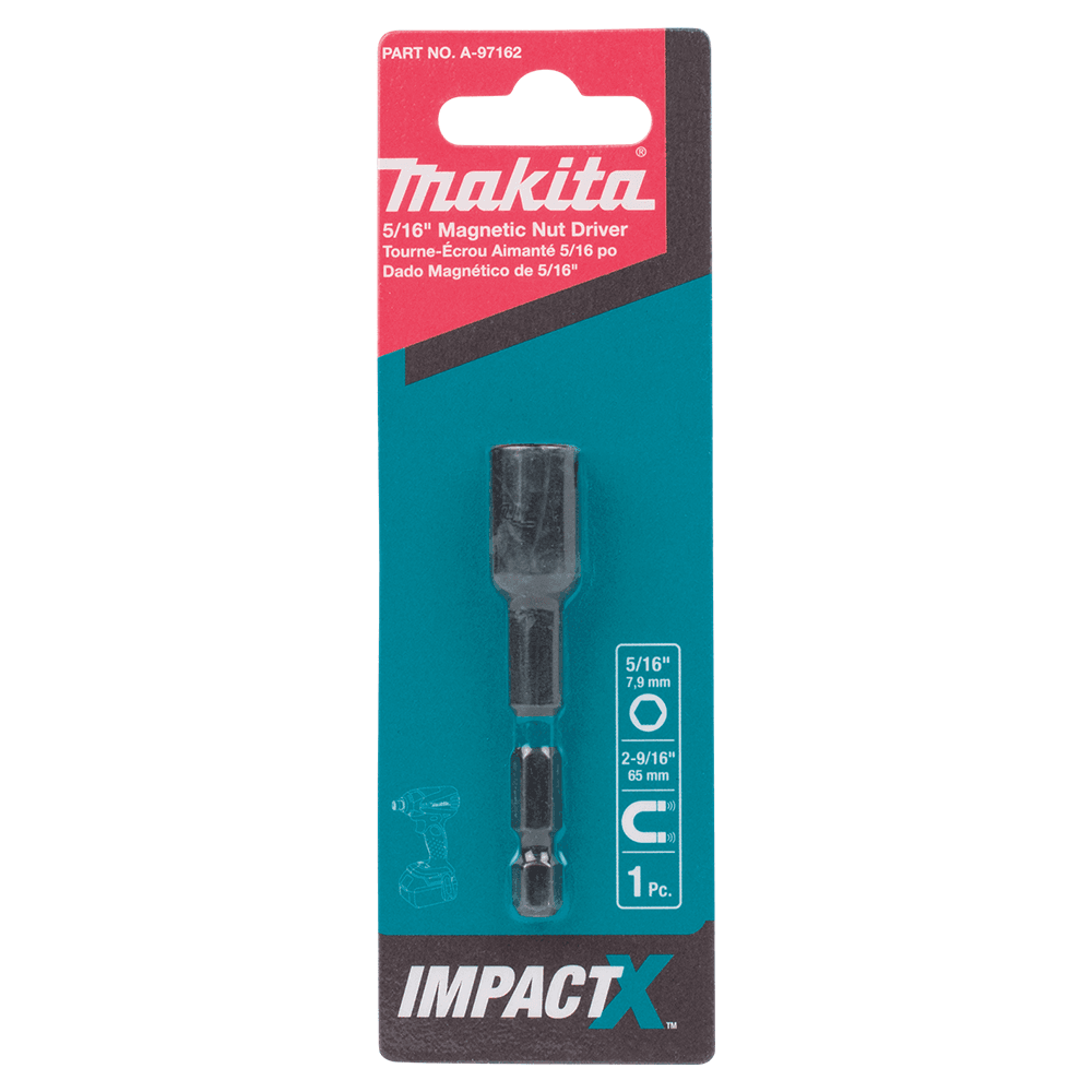 5/16" x 2-9/16" ImpactX Magnetic Nut Driver Alt 1 - Image