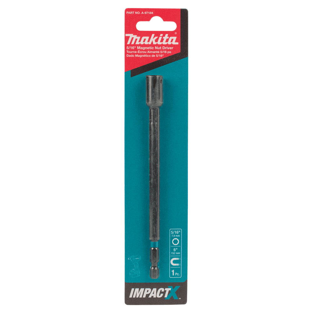 5/16" x 6" ImpactX Magnetic Nut Driver Alt 1 - Image