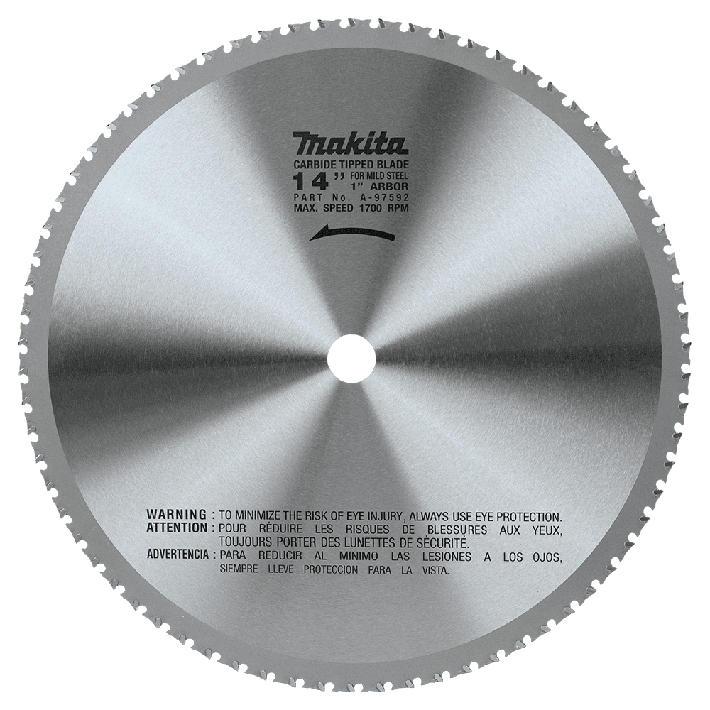 14" x 70 Teeth Carbide-Tipped Metal Cutting Blade Main - Image