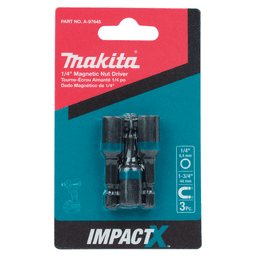 1/4" x 1-3/4" ImpactX Magnetic Nut Driver, 1/4" Shank (3/Pack) Alt 1 - Image