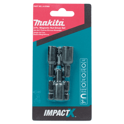 2-9/16" 3-Piece ImpactX Magnetic Nut Driver Set, 1/4" Shank Alt 1 - Image