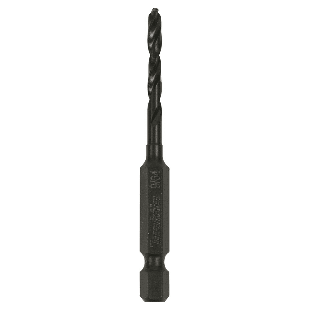 9/16" x 2-3/4" Black Oxide Drill Bit, 1/4" Shank Main - Image