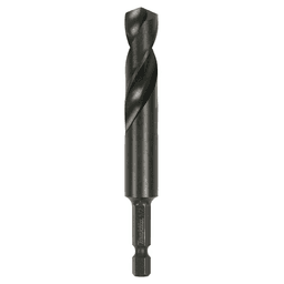 1/2" x 3-15/16" Black Oxide Drill Bit, 1/4" Shank Main - Image