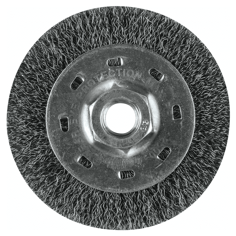 4" Crimped Wire Wheel, 5/8"-11" Arbor Hole Alt 1 - Image
