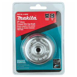 3" Crimped Wire Cup Brush, M10 x 1.25 Arbor Hole Alt 3 - Image