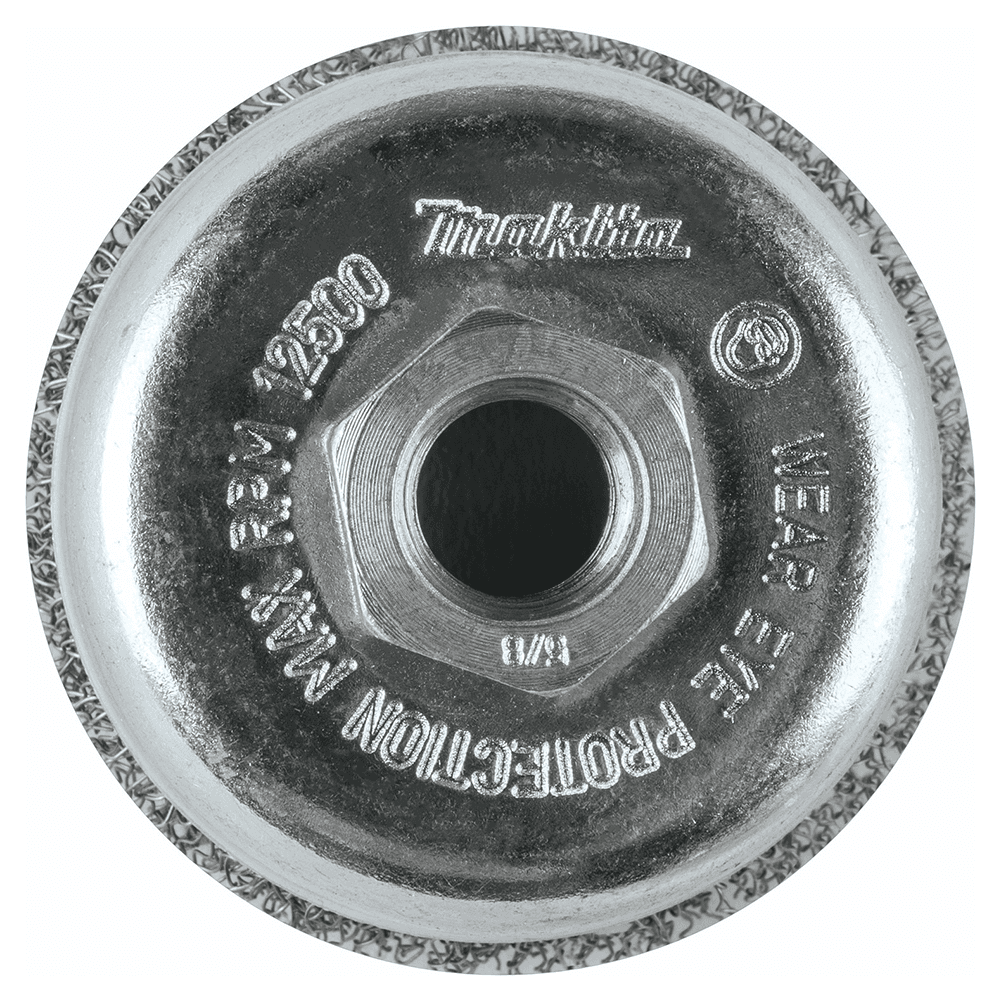 3" Crimped Wire Cup Brush, 5/8"-11" Arbor Hole Alt 2 - Image