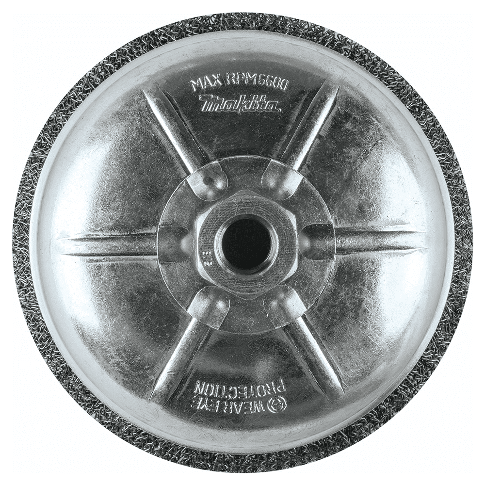 6" Crimped Wire Cup Brush, 5/8"-11" Arbor Hole Alt 2 - Image