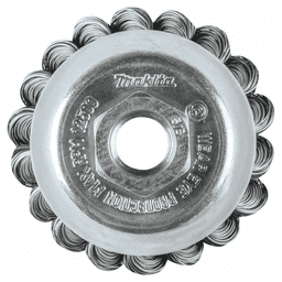 2-3/4" Knot Stainless Steel Wire Cup Brush, 5/8"-11" Arbor Hole Alt 2 - Image