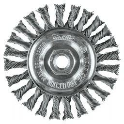 5" Knot Cable Twist Wire Wheel, 5/8"-11" Arbor Hole Alt 1 - Image