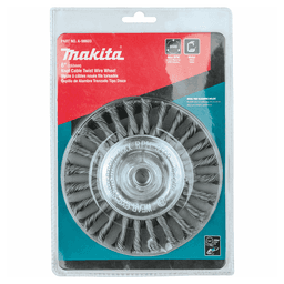 6" Knot Cable Twist Wire Wheel, 5/8"-11" Arbor Hole Alt 2 - Image
