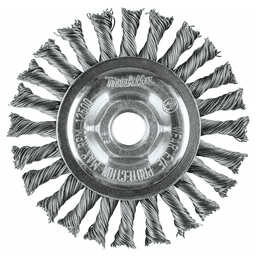 4" Knot Twist Wire Wheel, 5/8"-11" Arbor Hole Alt 1 - Image