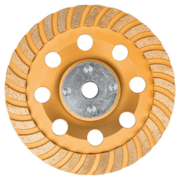 5" Low-Vibration Turbo Diamond Cup Wheel Main - Image
