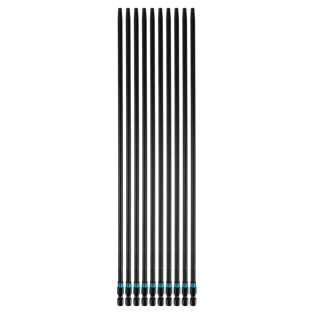 #2 x 12" ImpactX Square Drive Recess Power Bit (10/Pack) Main - Image