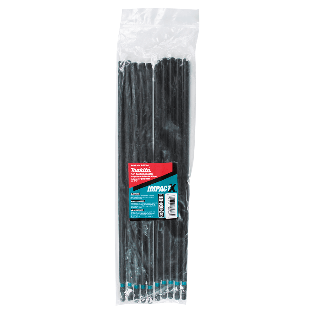 1/4" x 12" ImpactX Socket Adapter (10/Pack) Alt 1 - Image
