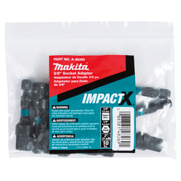 3/8" x 2" ImpactX Socket Adapter (10/Pack) Alt 1 - Image