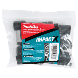 7/16" x 2-9/16" ImpactX Magnetic Nut Driver, 1/4" Shank (10/Pack) Alt 1 - Image
