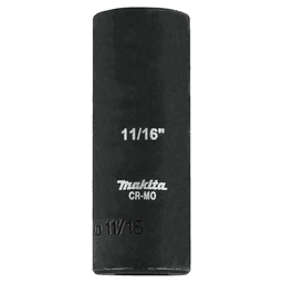 11/16" Deep Well SAE Impact Socket Main - Image