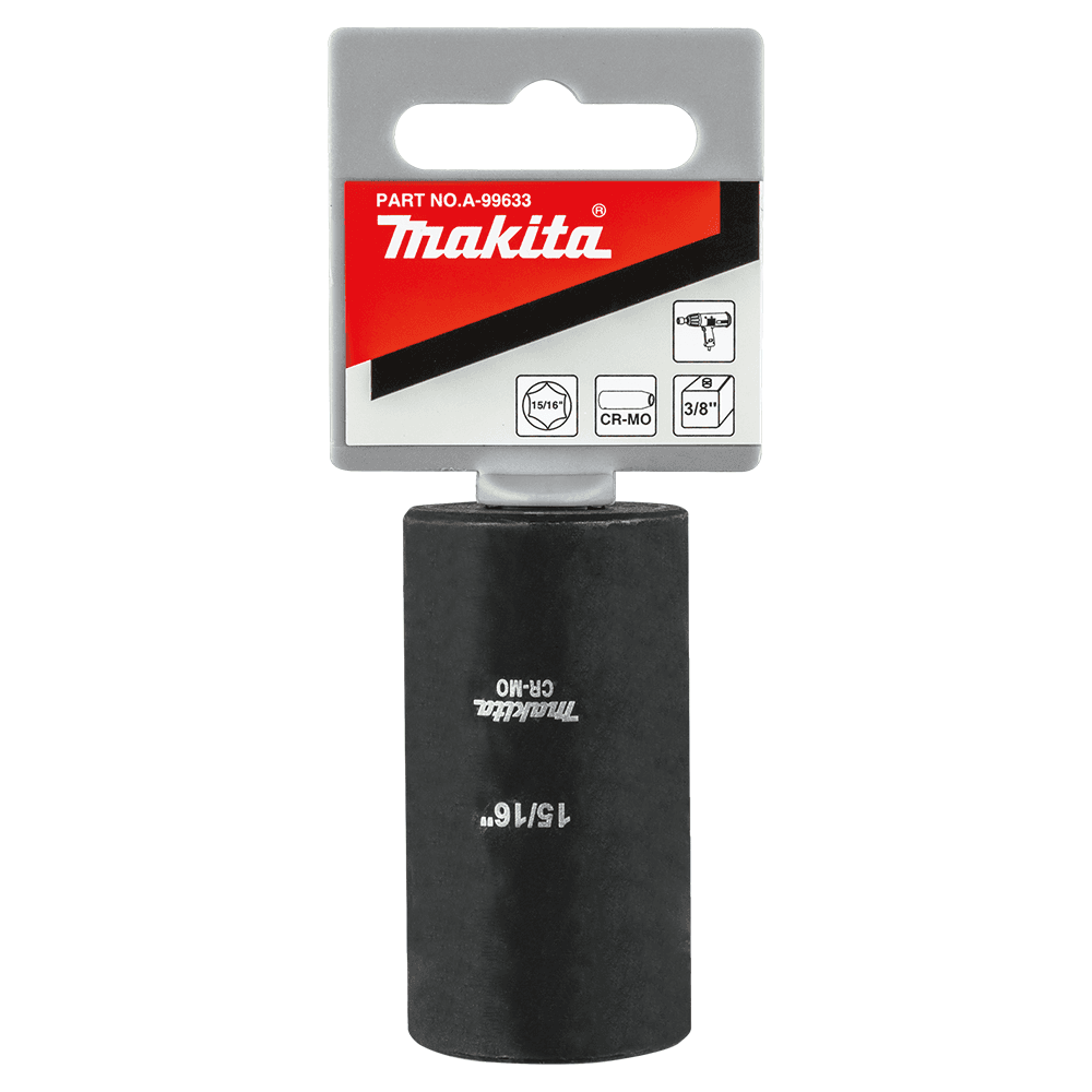 15/16" Deep Well SAE Impact Socket Alt 3 - Image