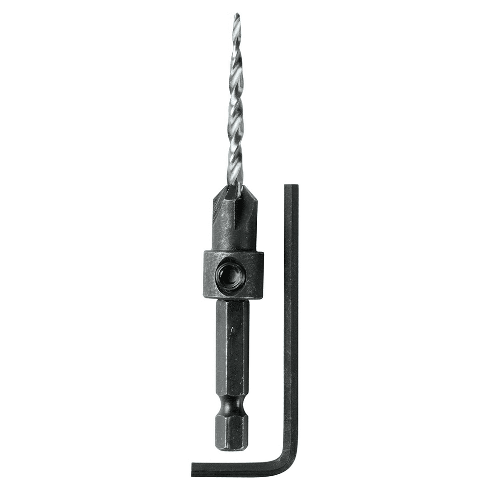 9/64" Countersink Drill Bit with Hex Wrench Main - Image
