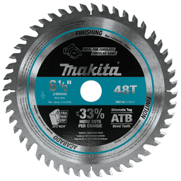 6?1/2" x 48 Tooth Plunge Saw Blade - Main Image