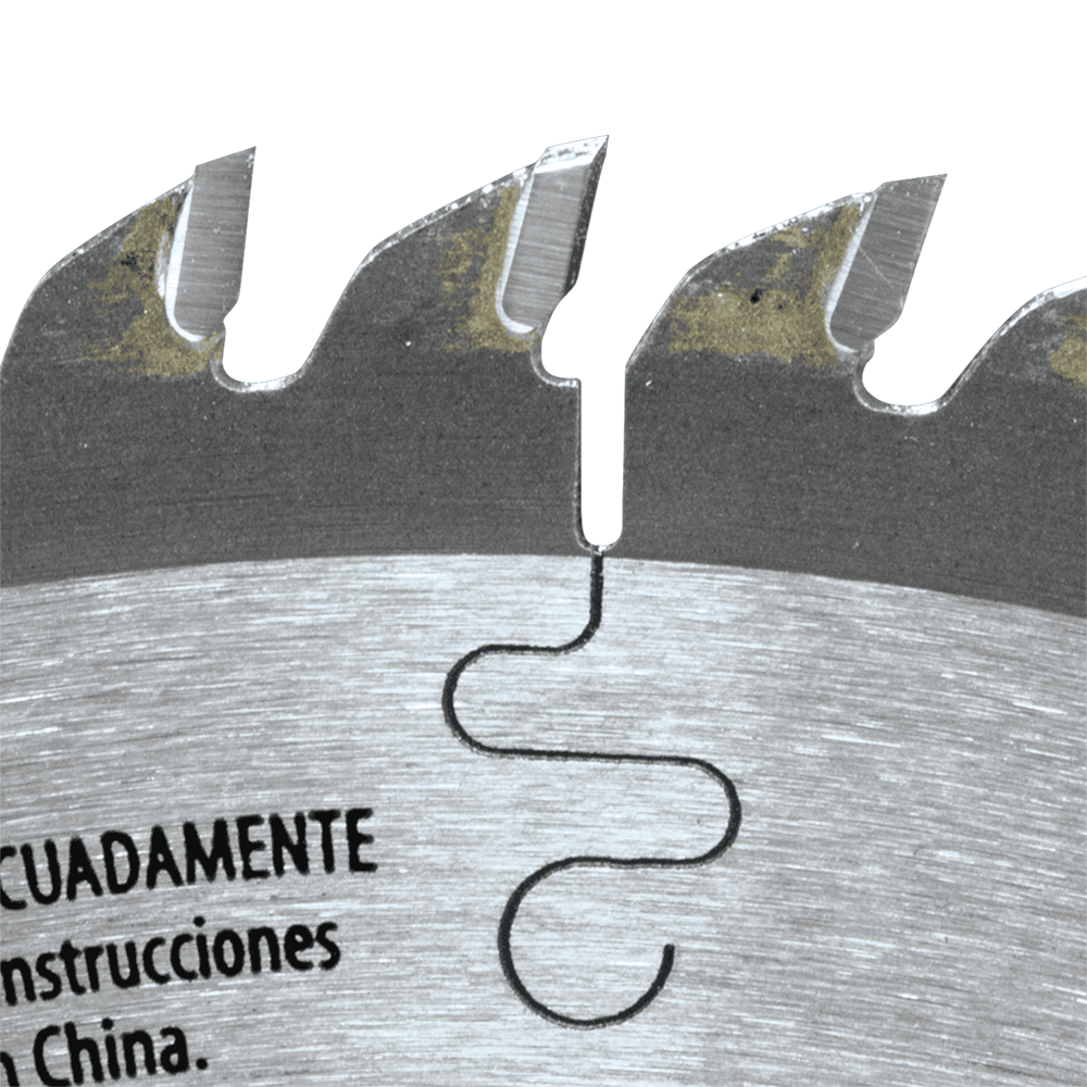 6-1/2" x 64 Teeth Carbide-Tipped Ultra-Thin Kerf Saw Blade Alt 2 - Image