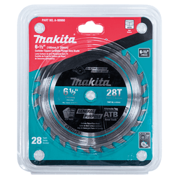 6-1/2" x 28 Teeth Carbide-Tipped Cordless Plunge Saw Blade Alt 1 - Image
