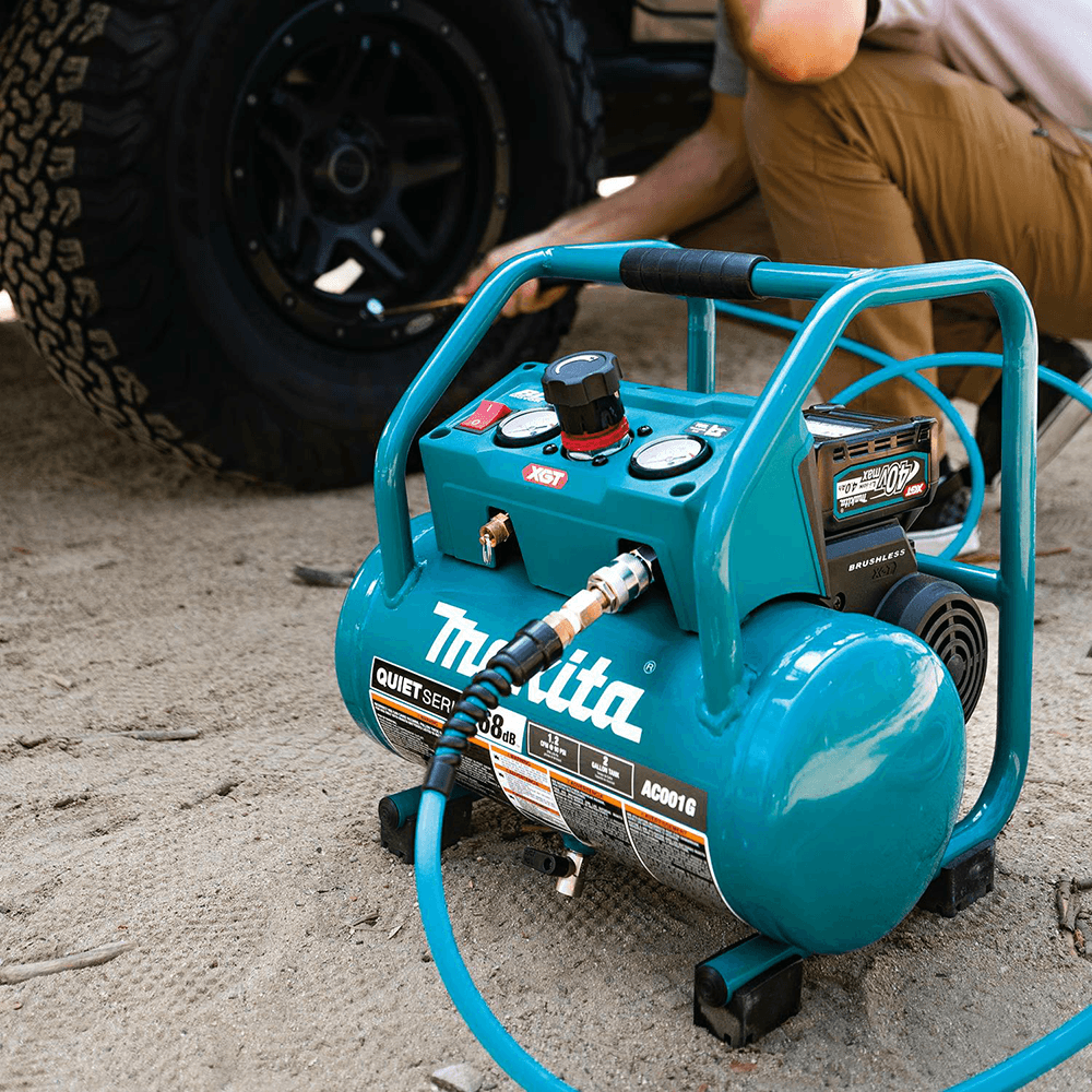 Quiet Series 40V max XGT Brushless Cordless 2 Gallon Compressor Kit (4.0Ah) Alt 6 - Image