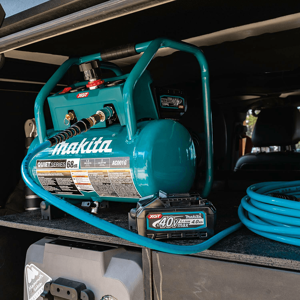 Quiet Series 40V max XGT Brushless Cordless 2 Gallon Compressor Kit (4.0Ah) Alt 9 - Image