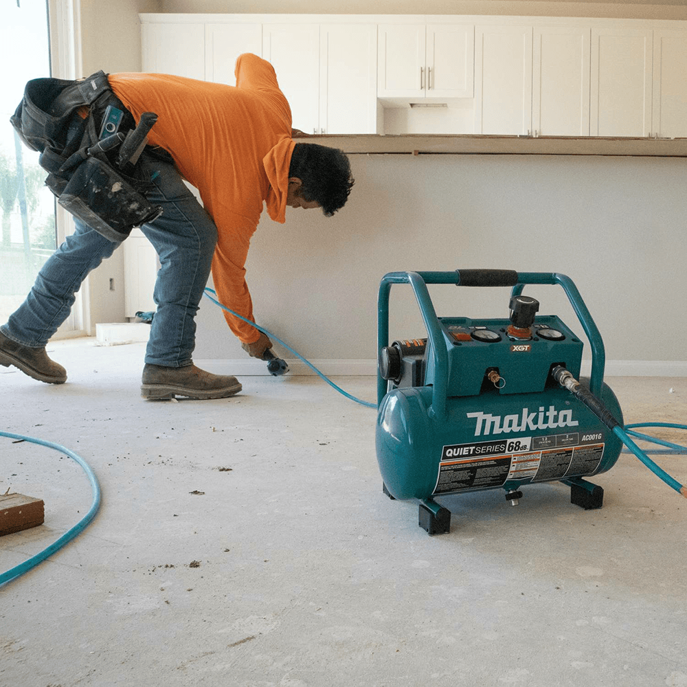 Quiet Series 40V max XGT Brushless Cordless 2 Gallon Compressor Tool Only Alt 4 - Image
