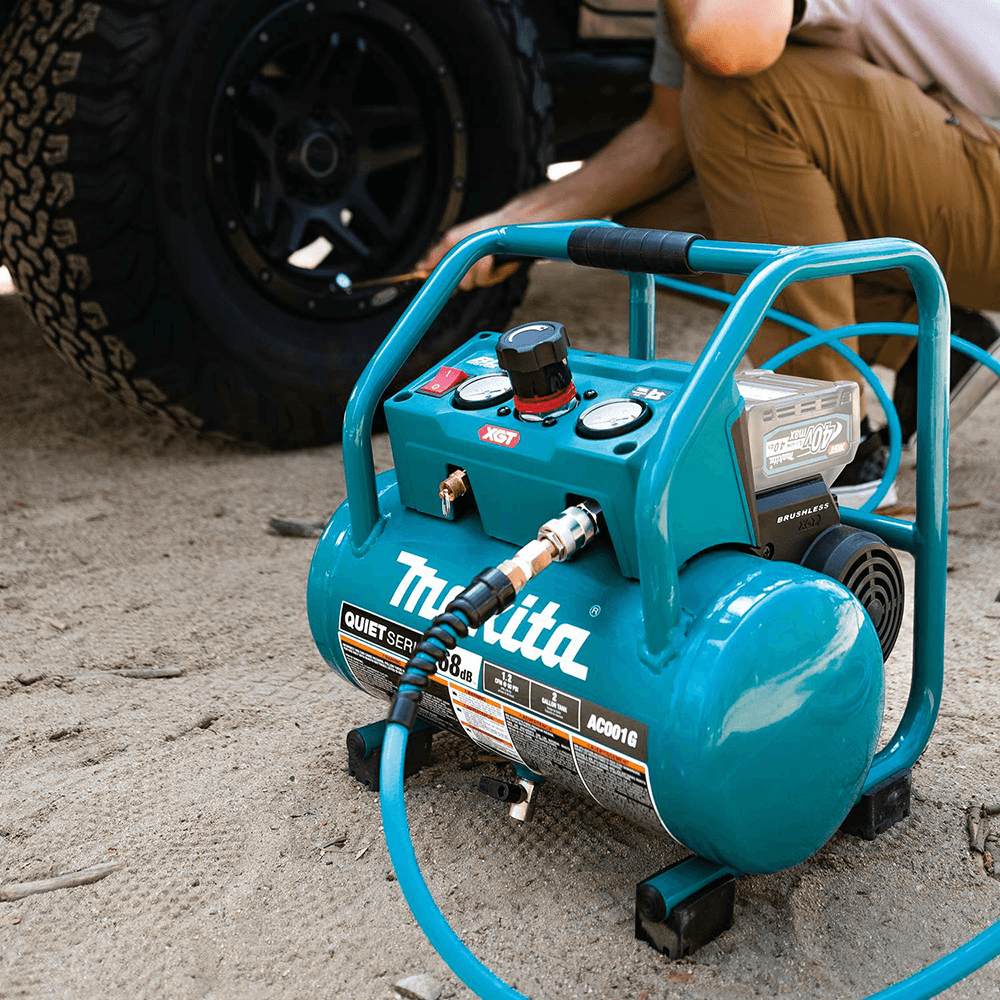 Quiet Series 40V max XGT Brushless Cordless 2 Gallon Compressor Tool Only Alt 5 - Image