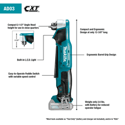12 V max CXT Lithium-Ion Cordless 3/8" Right Angle Drill Tool Only Alt 5 - Image