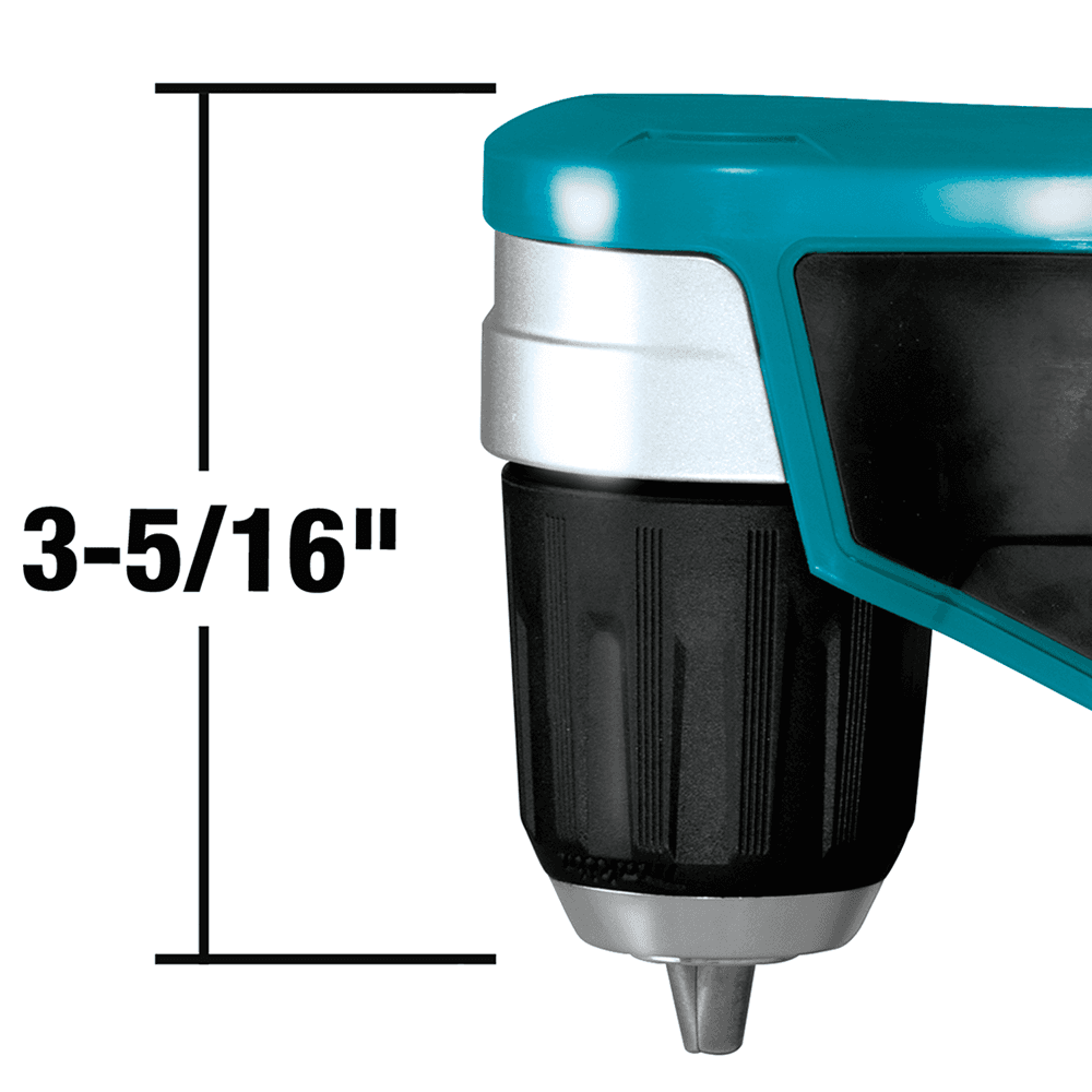 12 V max CXT Lithium-Ion Cordless 3/8" Right Angle Drill Kit, 3-5/16" Angle Head Height (2.0 Ah) Alt 5 - Image